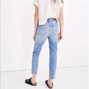 Madewell Mom Jean in Melva Wash